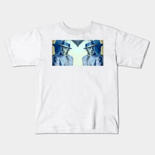 Elegant man movie heartthrob Kids T-Shirt